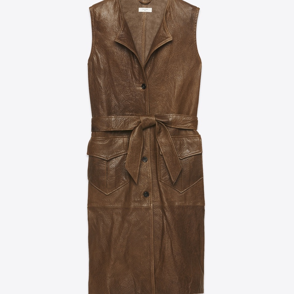 Billy Reid Sleeveless Mabry Trench